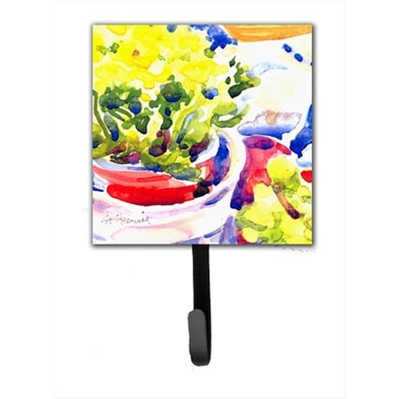 Carolines Treasures Flower Leash Holder Or Key Hook 6123SH4